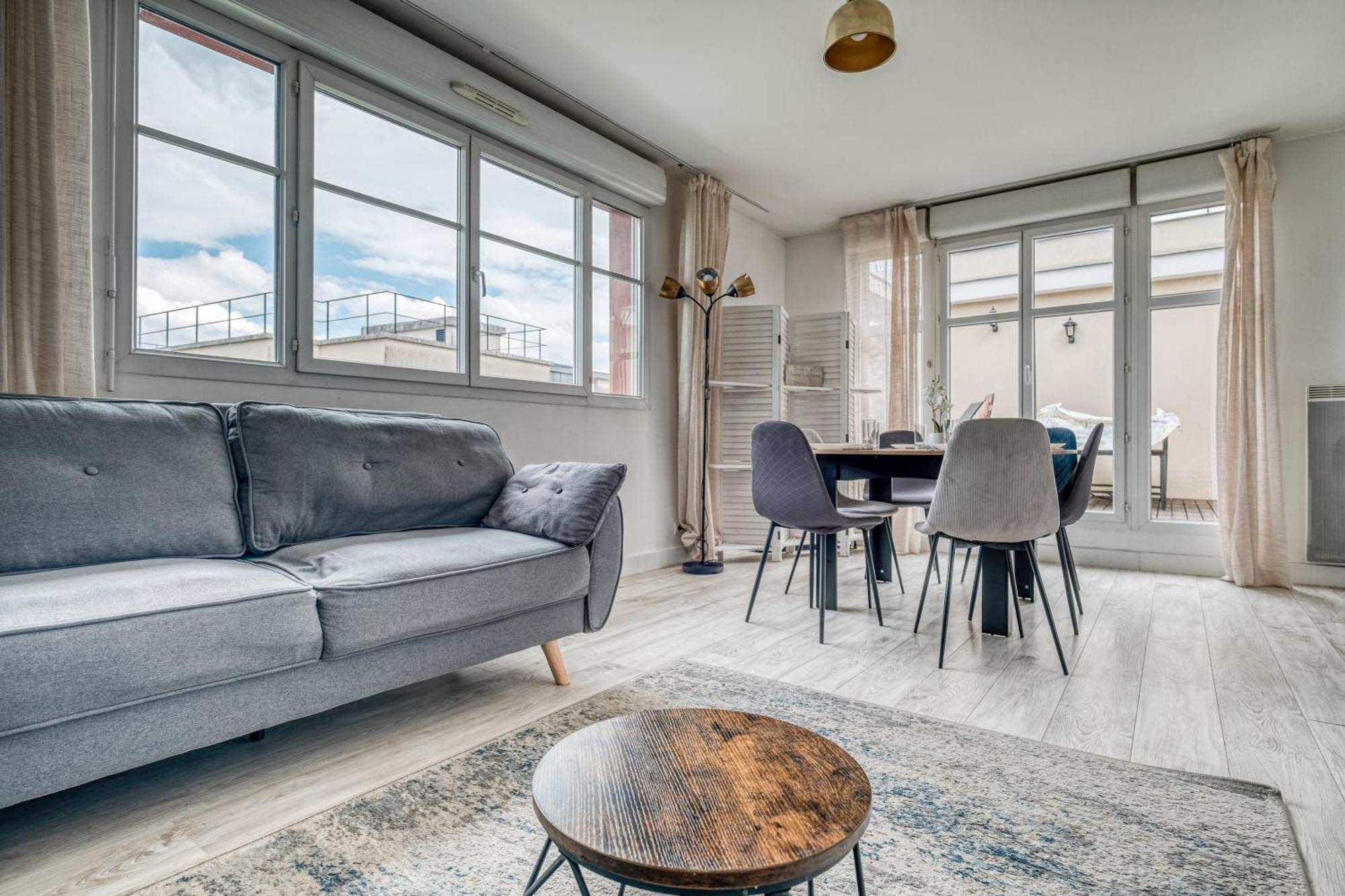 Appartement Family Terrasse 6-7Pers Proche Disney Et Gare Montévrain Eksteriør bilde