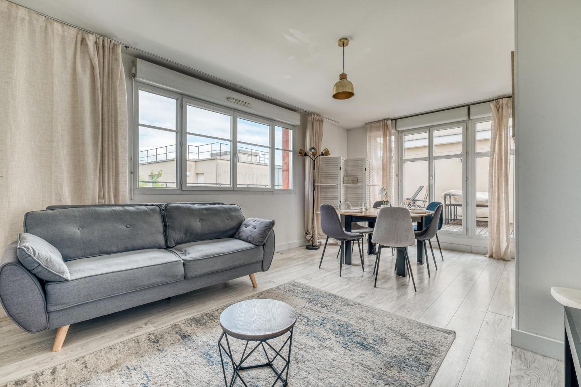 Appartement Family Terrasse 6-7Pers Proche Disney Et Gare Montévrain Eksteriør bilde